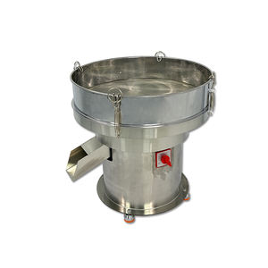 वाणिज्यिक 60 सेमी स्टेनलेस स्टील कंपन स्क्रीन बहुक्रियाशील प्लास्टिक पाउडर स्क्रीनिंग मशीन टोफू पृथक्करण मोटर असर - Product Image 1