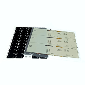 Tùy Chỉnh Nhãn Dán Nút Lụa Nhãn 3M Keo PC Lexan Bảng Điều Khiển Đồ Họa Dán Chất Lượng Cao Lớp Phủ Điều Khiển Chuyển Đổi - Product Image 2