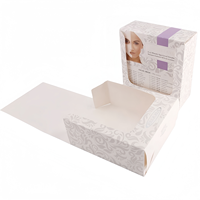 Boîte cadeau cosmétique personnalisée en papier, vente en gros, OEM, boîte pliante en papier artistique, emballage beauté