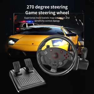 270 Degree Steering Angle <strong>PS4</strong> Gaming Steering Wheel Racing Wheel for Switch/<strong>PS4</strong>/PS3/XBOX ONE/XB360/PC - Product Image 5