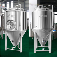 Fermenteur conique de veste de réservoir de fermentation de la bière 2000L pour la fermentation de brassage de bière