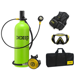 Upgraded 2L Portable Aluminum Alloy Tech <strong>Diving</strong> Scuba Tank System 35-Min Breathing Cylinder <strong>Mask</strong> Vest CE Certified <strong>Diving</strong> Gear - Product Image 6