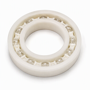 6007 POM Acetal Plastic Glass Ball <b>Bearing</b> 35x62x14mm Open High Strength Wear Resistant Rust Free for Food Grade Equipment Use - Product Image 6