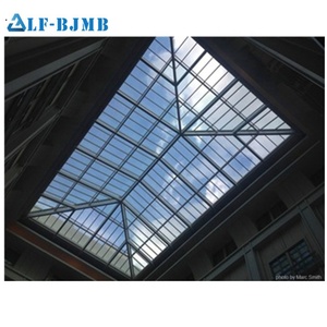 Cadre <span class=keywords><strong>en</strong></span> acier Vitré Pour Stratifié Trempé Toit de L'atrium <span class=keywords><strong>En</strong></span> Verre - Product Image 3
