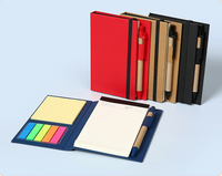 Bloc-notes personnalisé A6 avec liste de tâches, mémo coloré en papier kraft, couverture rigide, avec stylo et sangle élastique