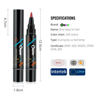 Stylo gel personnalisé Private Label 12 couleurs en option Gel en 1 étape