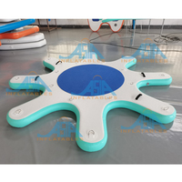 Accu — Station d'accueil gonflable de YOGA, plateforme pour Paddle, Fitness, Hub, 8 pièces, sur mesure