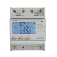 Medidor de Energía Trifásico Acrel ADL400-C, Protocolo RS485 MODBUS-RTU, Certificado CE, Clase de Precisión 0.5, Instalación en Riel DIN de 35 mm