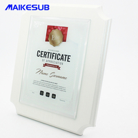 Plaque en verre maroon par sublimation, impression thermique, en bois, pour médaille honour, nouvel arrivage 2022