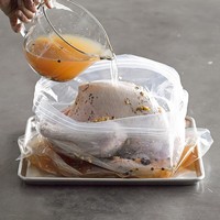 Grands sacs de saumure pour dinde ou jambon, paquet de 2, avec ficelle de cuisson