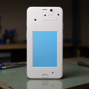 Carcasa frontal LCD para Huawei Honor 7X blanca - Product Image 3