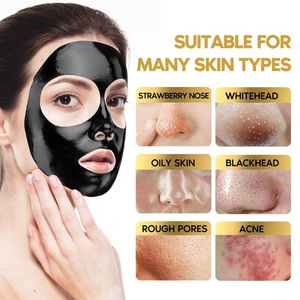 Mascarilla Facial Negra de Carbón de Bambú de 60g para el Cuidado de la Piel, Limpieza Profunda y Eliminación de Puntos Negros, Venta al por Mayor - Product Image 3