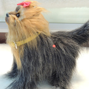 Animal <span class=keywords><strong>en</strong></span> <span class=keywords><strong>peluche</strong></span>, cadeau de nouvel an, compagnon robotique, chien, chiots, poupée, <span class=keywords><strong>Yorkshire</strong></span>, chiot aboyant - Product Image 3