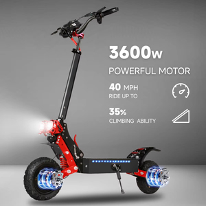 Scooter Eléctrico de Almacén de la UE y el Reino Unido, 3600w, Motor Dual, 48v, 21Ah, Todoterreno, Tres Frenos de Disco, para Desplazamientos Urbanos para Adultos, Scooter Eléctrico con Certificación CE y UL - Product Image 2