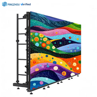 Pantallas LED P3.9 de Alquiler para Interiores, Video Wall LED de Alta Definición, 500*500, 500*1000. Pantallas LED para Exteriores.