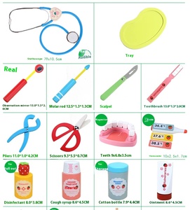 2024 nouveaux produits en <span class=keywords><strong>bois</strong></span> <span class=keywords><strong>docteur</strong></span> <span class=keywords><strong>chariot</strong></span> jouets best-seller Montessori <span class=keywords><strong>bois</strong></span> <span class=keywords><strong>docteur</strong></span> semblant jouer jouet ensemble pour enfants garçons filles CE - Product Image 3