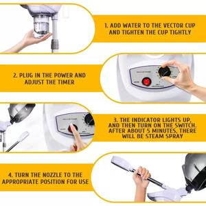Syf S New 2-in-1 Hair Salon Facial Steamer and Hair Spa Mist Moisturizing Device - Product Image 2
