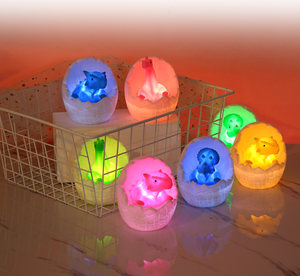 Christmas Birthday Gift Children Toy Table Desk Lamp Dinosaur <strong>Egg</strong> Night <strong>Light</strong> - Product Image 4