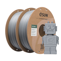 ESUN pla-basic Silver 3D filamen Printer 1.75mm FDM PLA Filament cetak 1 KG/2.2 lb batang plastik 27 warna kualitas tinggi