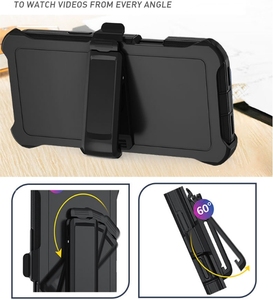 Funda Protectora para Teléfono GACSE de Alta Calidad con Clip para Cinturón, Color Negro, para iPhone 17E, Combo en Oferta, para <span class=keywords><strong>Samsung</strong></span> S26, 25, 24, <span class=keywords><strong>23</strong></span> - Product Image 4