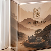 Film rétractable POF de qualité alimentaire imprimé sur mesure pour emballage de boîtes de thé Pu-erh, rétraction à basse température, fournisseur en gros