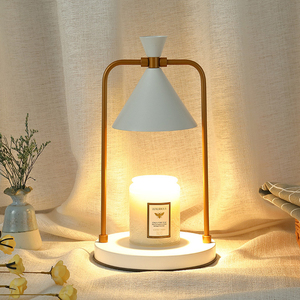 Lampu penghangat <span class=keywords><strong>lilin</strong></span> dekoratif, dengan dasar marmer putih tanpa asap lampu peleburan <span class=keywords><strong>lilin</strong></span> listrik kontrol saklar Lampe Chauffe Parfum - Product Image 3
