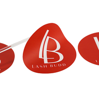 Etiqueta Personalizada Impermeable Autoadhesiva con Logotipo de Marca, Etiqueta Comercial, Impresión de Vinilo, Etiquetas Adhesivas para Embalaje