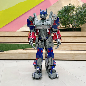 Nouvelle voix de robot adulte convertissant la mascotte de voiture <span class=keywords><strong>Optimus</strong></span> <span class=keywords><strong>Prime</strong></span> costume pour le cosplay de fête - Product Image 4