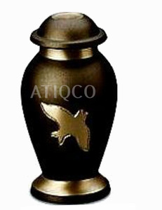 โกศบรรจุอัฐิทองเหลืองแท้ Atiqco รุ่นขายดี สไตล์อเมริกัน สำหรับผู้ใหญ่ ของใช้ในงานศพที่มีเอกลักษณ์ ดีไซน์ทันสมัย สวยงาม - Product Image 5