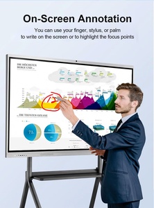 Tableaux blancs interactifs numériques LCD 4K de 55, 65, 75, <span class=keywords><strong>85</strong></span>, 86, 98 et 110 pouces avec fonction tactile pour l'enseignement scolaire - Product Image 5
