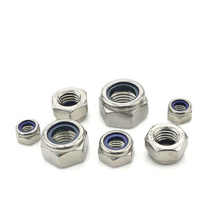 Fournisseur mondial d'exportation DIN980 zinc flocon nylon écrou hexagonal rondelle de blocage soudage des goujons pour la fabrication de métal - Product Image 1