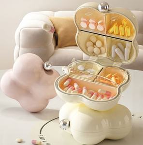 Contenedor de Almacenamiento de Alimentos Portátil, Hermético, de PP, con Múltiples Compartimentos, para Viajes, para Pastillas, Venta al Por Mayor - Product Image 1