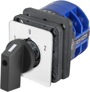 Công tắc chuyển đổi 690V <span class=keywords><strong>63A</strong></span> Công tắc điều khiển đa năng Công tắc chọn <span class=keywords><strong>cam</strong></span> quay 3 vị trí 3 pha 1-0-2 Chốt với 12 đầu nối - Product Image 3