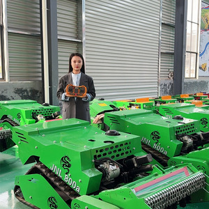 เครื่องตัดหญ้าไร้สายแบบใช้แบตเตอรี่พร้อมรีโมทคอนโทรลสำหรับการตัดแต่งสวนแบบเงียบ - Product Image 4