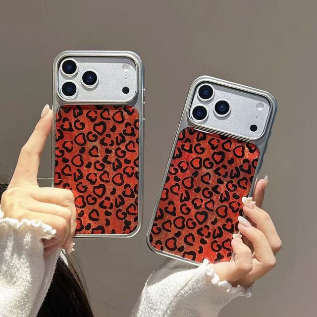 Customized Design Good Quality Leopard Phone Case for iPhone 17 16 15 14 Shockproof Phone Cover Print Logo 13 12 Pro Max