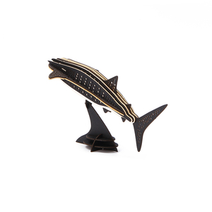 CUPUZ <span class=keywords><strong>Puzzle</strong></span> en papier <span class=keywords><strong>3D</strong></span> Requin baleine, le <span class=keywords><strong>géant</strong></span> doux de la mer, kit de bricolage pour la décoration de bureau, jouets éducatifs, puzzles et jeux - Product Image 2