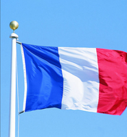 Drapeau national de haute qualité, à séchage rapide, écologique, en polyester, imprimé numériquement, avec logo personnalisé, taille personnalisée, forme rectangulaire