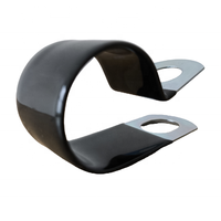 Collier de serrage en caoutchouc de type R, collier de serrage pour tuyau en acier trempé PVC, collier de serrage pour câble amorti DIN 3016