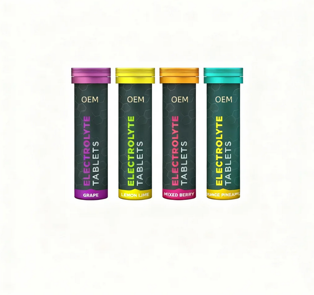Professional Supplier Effervescent Hydration Tablets Electrolyte Replacement & Dehydration Prevention Electrolyte Tablet OEM