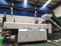 Ligne de granulation et de pelletisation de plastique PP PE HDPE LDPE PET de haute qualité Greenlandplast pour films et flocons