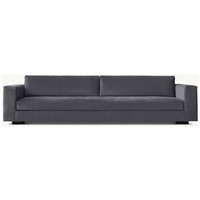 Meubles de salon français européens de luxe Long Chesterfield coin canapé en bois d'ingénierie canapé tissu ateliers de transition