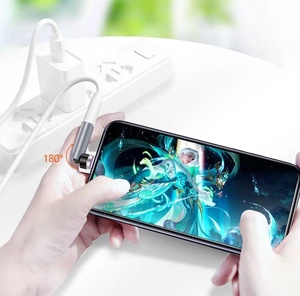 Adaptateur magnétique USB C Rotation à 540 degrés 3 en 1 QC 3.0 Charge rapide Max Support 3A - Product Image 6