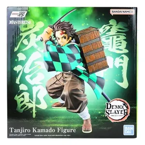 Demone Slayer Tanjiro Kamado personaggio giocattolo giocattolo Anime giapponese in scatola di alta qualità per la collezione e la decorazione - Product Image 1
