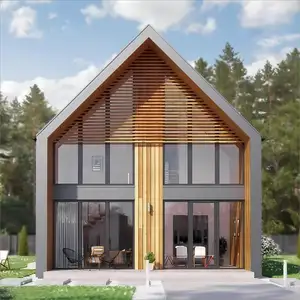 Casa Moderna de 145m² em Estrutura de Madeira/Estilo Barnhouse - Product Image 1