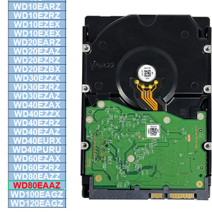 Disque dur de bureau WD80EAAZ 8 To bleu 5640 tr/min 256 Mo de cache CMR SATA3 6 Gbit/s 3,5 pouces NoTouch Ramp Load IntelliSeek Logiciel de clonage - Product Image 1