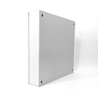 Boîtier de distribution métallique double rangée PZ30 40 voies, montage en surface, coffret de commande électrique en plastique PC, IP30 220-240V