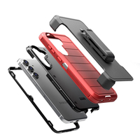 Étui de téléphone robuste et résistant pour Samsung Galaxy S25 FE, coque de protection antichoc avec clip de ceinture
