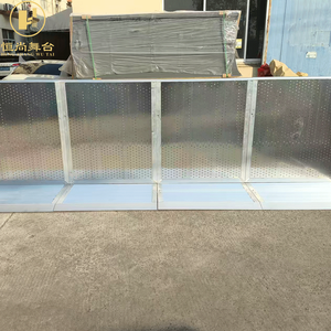 Barrière anti-émeute en aluminium pliable pour concerts, barrière de contrôle des foules, barrières anti-accident pour concerts, directement du fabricant - Product Image 4