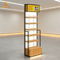 Vitrine murale personnalisée pour accessoires de téléphonie mobile, mobilier pour magasin de téléphonie mobile, vitrine de rangement verrouillable
