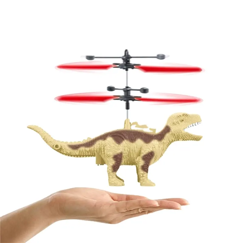 Инфракрасный индукционный датчик управления Радиоуправляемый Летающий вертолет динозавр игрушки для детей